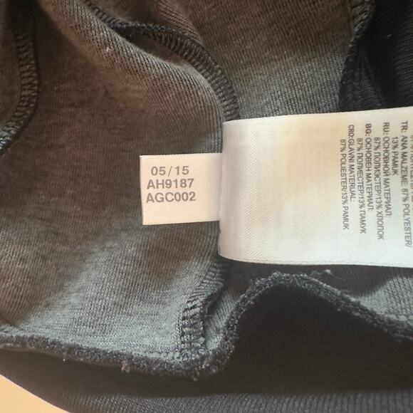 Adidas Original 3 Stripe Track Jacket Size Kids XL Black White Sporty Athletic - Picture 12 of 13